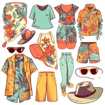 Tropical Clothes PNG Transparent Images Free Download | Vector Files | Pngtree