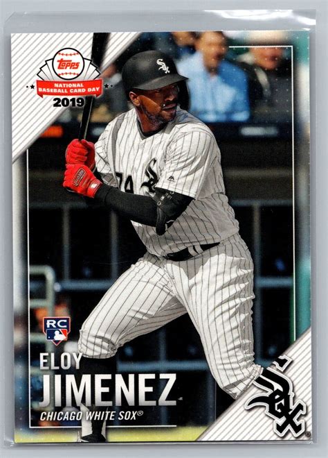 Topps National Baseball Card Day Eloy Jimenez Chicago White Sox