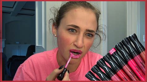 100 Layers Of Liquid Lipstick Challenge Teen Girls Makeup Fun Youtube