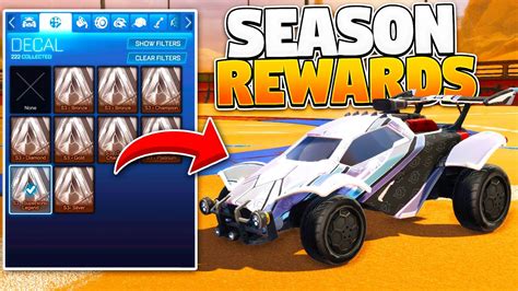 All Season Competitive Rewards On Rocket League Showcase Win Big