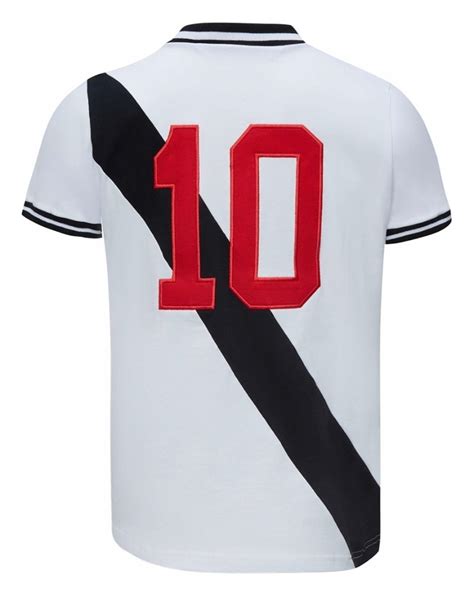 CAMISA VASCO DA GAMA RETRÔ 1974 BRANCA