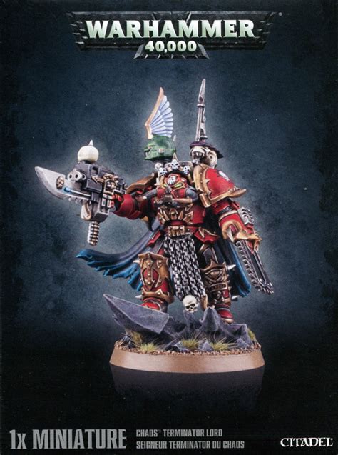 Warhammer 40000 Chaos Space Marines Terminator Lord 2019