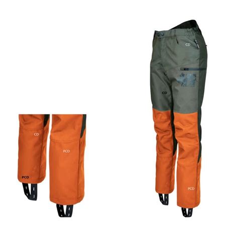 Pantalon De Traque Homme Rhino Pro Hunt Verney Carron Kaki Orange