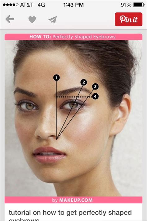 How To Get Perfectly Shaped Brows Musely