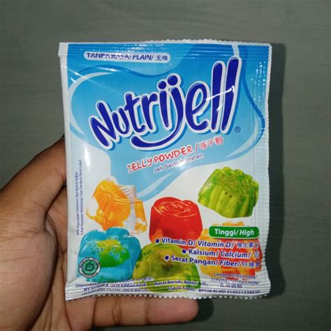 Jual Nutrijell Jelly Powder Agar Agar Jeli Jely Serbuk Instan