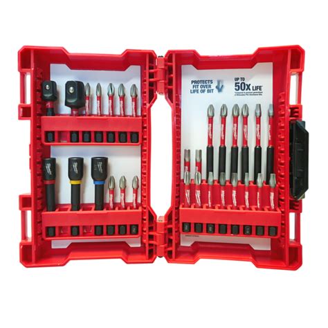 Milwaukee Shockwave Impact Duty Driver Bit Set 55pc 54 Off