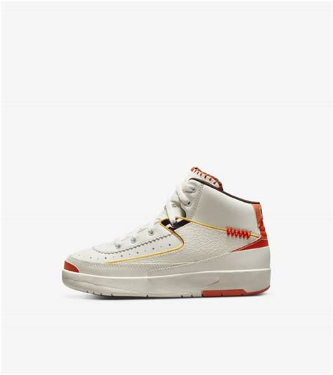 Air Jordan 2 x Maison Château Rouge Orange and Sail DO5254 180