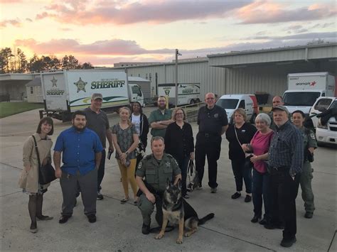 The Mcso Citizens Academy Along With K9 Deputies Lopez And Sherwin