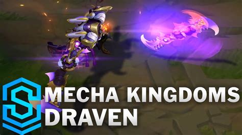 Mecha Kingdoms Draven Skin Spotlight League Of Legends Youtube