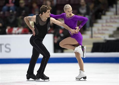 Patinage artistique les Canadiens Gilles et Poirier victorieux à