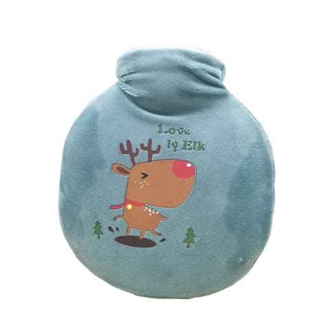 Ready Stock Cute Cartoon Ml Hot Water Bag Pvc With Warm Water Bag Cloth Stomach Warm