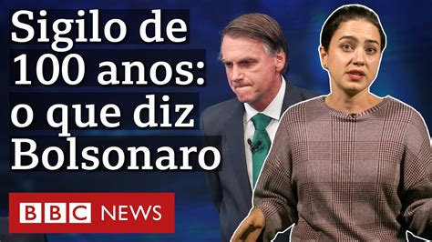 O Que é Sigilo De Cem Anos Imposto Por Bolsonaro Youtube