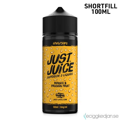 Just Juice Mango And Passion Fruit 100ml Shortfill