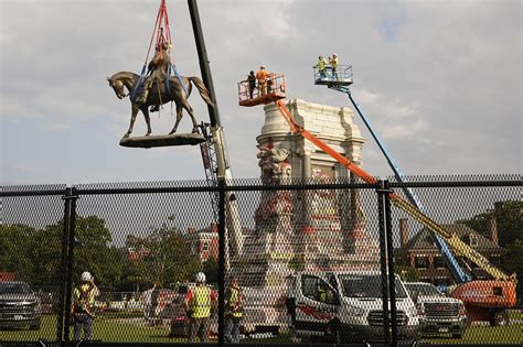 Former Confederate capital removes statue of Gen. Lee after years of ...