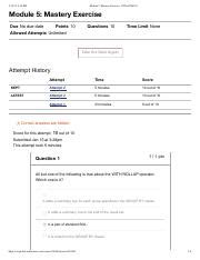 Module 5 Mastery Exercise 21WA ITS410 2 Pdf 1 15 22 3 28 PM Module 5
