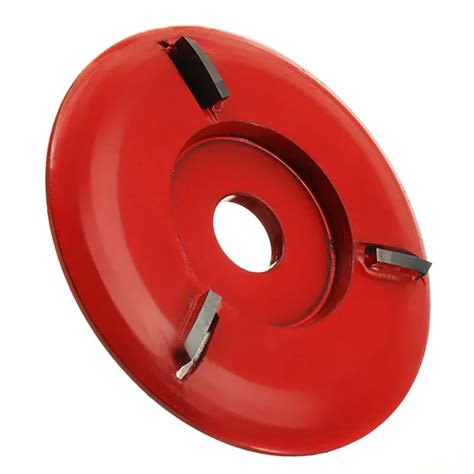 Mm Diameter Mm Bore Red Power Wood Carving Disc Angle Grinder