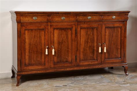 Credenza Di Lusso Riprodotta In Stile Luigi Filippo A 4 Ante E 4