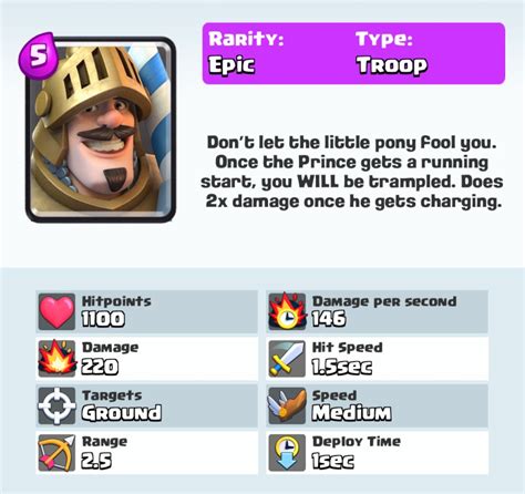 Clash Royale Prince: Guide, Combos & Overview – App Amped