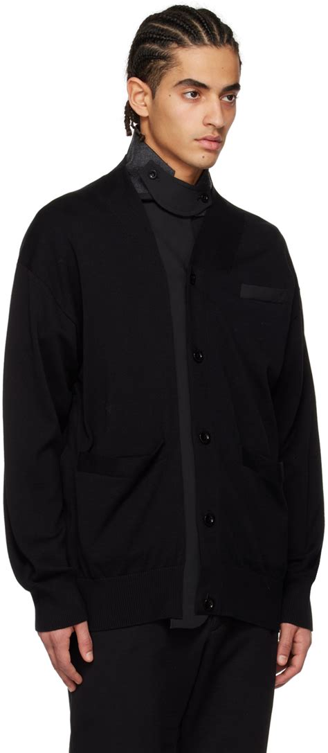 Sacai Black Suiting Blazer Sacai