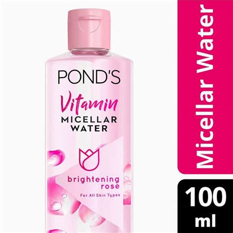 Pond S Vitamin Micellar Water Brightening Rose 100ml Eshaistic