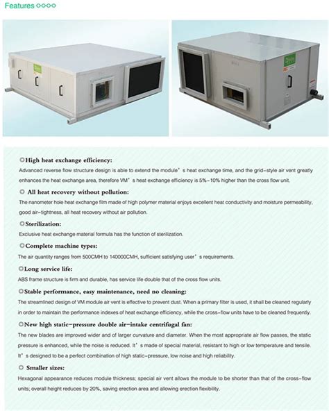 Ceiling Fresh Air Handling Unit Ahu And Fahu