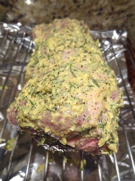 Scrumpdillyicious Roast Boneless Leg Of Lamb With Dijon Herb Marinade