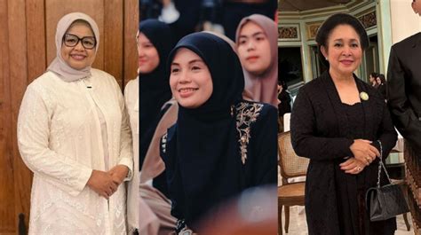 Adu Gaya Ootd Titiek Soeharto Siti Atikoh Dan Fery Hartati Siapa