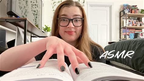 Asmr Fast And Aggressive Book Tapping Scratching And Page Flipping No