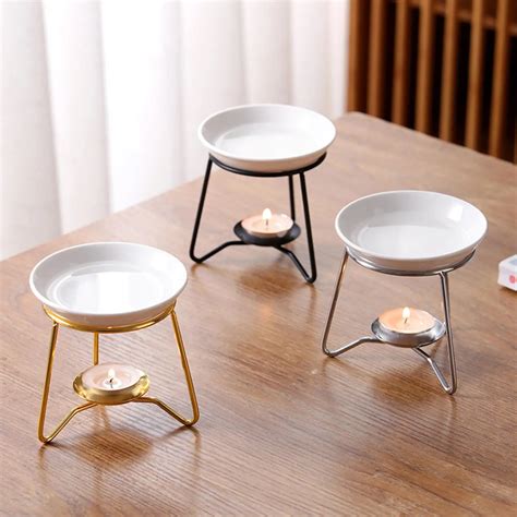 Queimador De Leo Moda Tealight Titular Cera Vela Tart Queimador Aroma