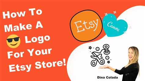 How To Make A Logo For Etsy Store IT S FAST And EASY YouTube