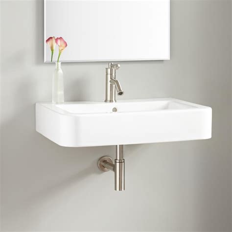 Wall Mount Sinks, Wall Mounted Bathroom Sinks | Signature Hardware