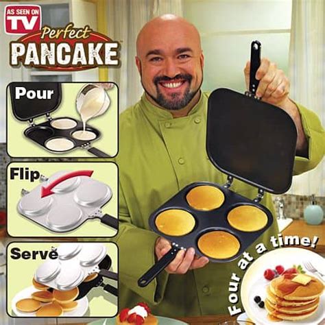 Perfect Pancake Maker 4 Flipping Pancakes Pan