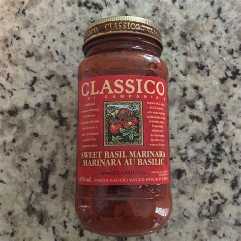 Classico Sweet Basil Marinara Sauce Reviews Abillion