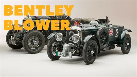 Electric Mini Bentley Blower Jr A Modern Take On A Classic Legend