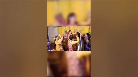 Bulbul Haldi Ceremony 🥰 ️🌹 Dance Trending Fullmasti Youtubeshorts 💐