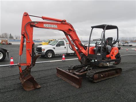 2013 KUBOTA KX121 3 MINI EXCAVATOR MARYSVILLE HEAVY EQUIPMENT