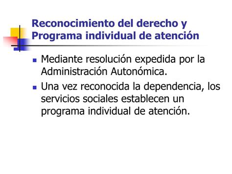 PPT LEY DE DEPENDENCIA Y BAREMO BVD PowerPoint Presentation Free