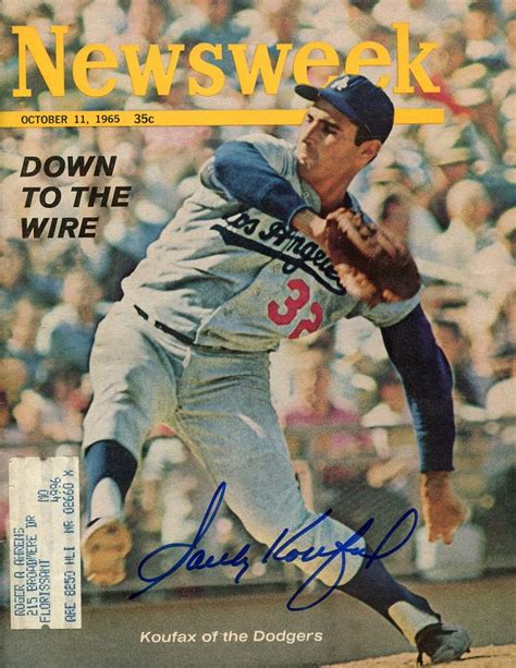 Sandy Koufax | PSA AutographFacts℠