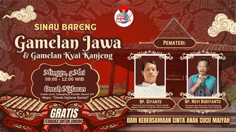 Sinau Bareng Gamelan Jawa Gamelan Kiaikanjeng Sesi Youtube