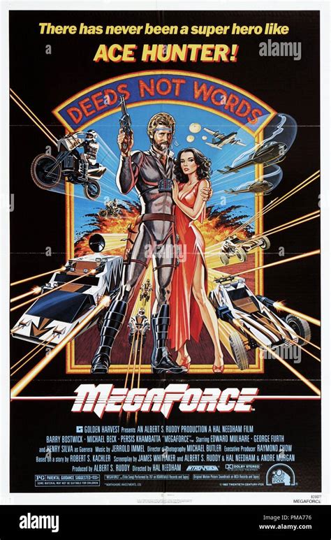 "Megaforce (1982) 20th Century Fox Poster File Reference # 32263 046THA ...