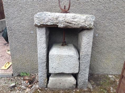 Old Granite Cheese Press In Kintore Aberdeenshire Gumtree