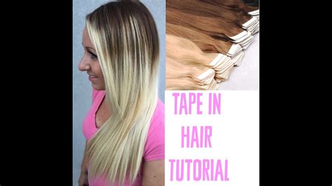 How To Apply Tape In Extensions