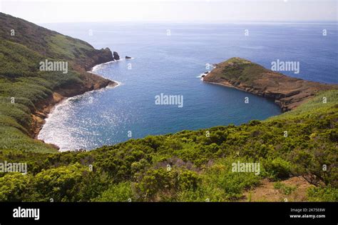 Portugal Azores Faial Island Caldeira Do Inferno Volcanic Crater