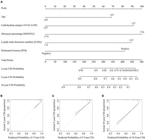 Construction And Validation Of Nomogram For Cancer Specific Survival Download Scientific