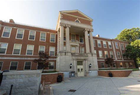 Z. Smith Reynolds Library at WFU Editorial Photo - Image of blue ...