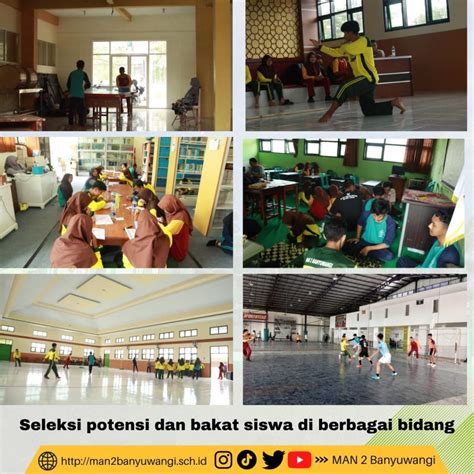 Adu Potensi Bakat Melalui Seleksi PORSENI Tingkat Madrasah MAN 2