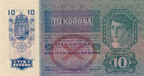 Österreich 10 Kronen 1915 I leicht gewellt MA Shops