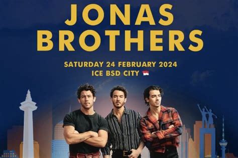 Jonas Brothers Siap Sapa Penggemar Indonesia Lewat Konser Perdana Di