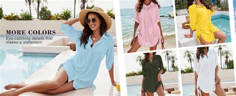 Blooming Jelly Womens Bathing Suit Cover Ups Bikini Swimsuit Coverup