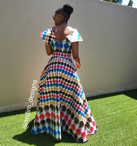 ANKARA MAXI DRESS NEDIM DESIGNS African Dresses Modern African Maxi